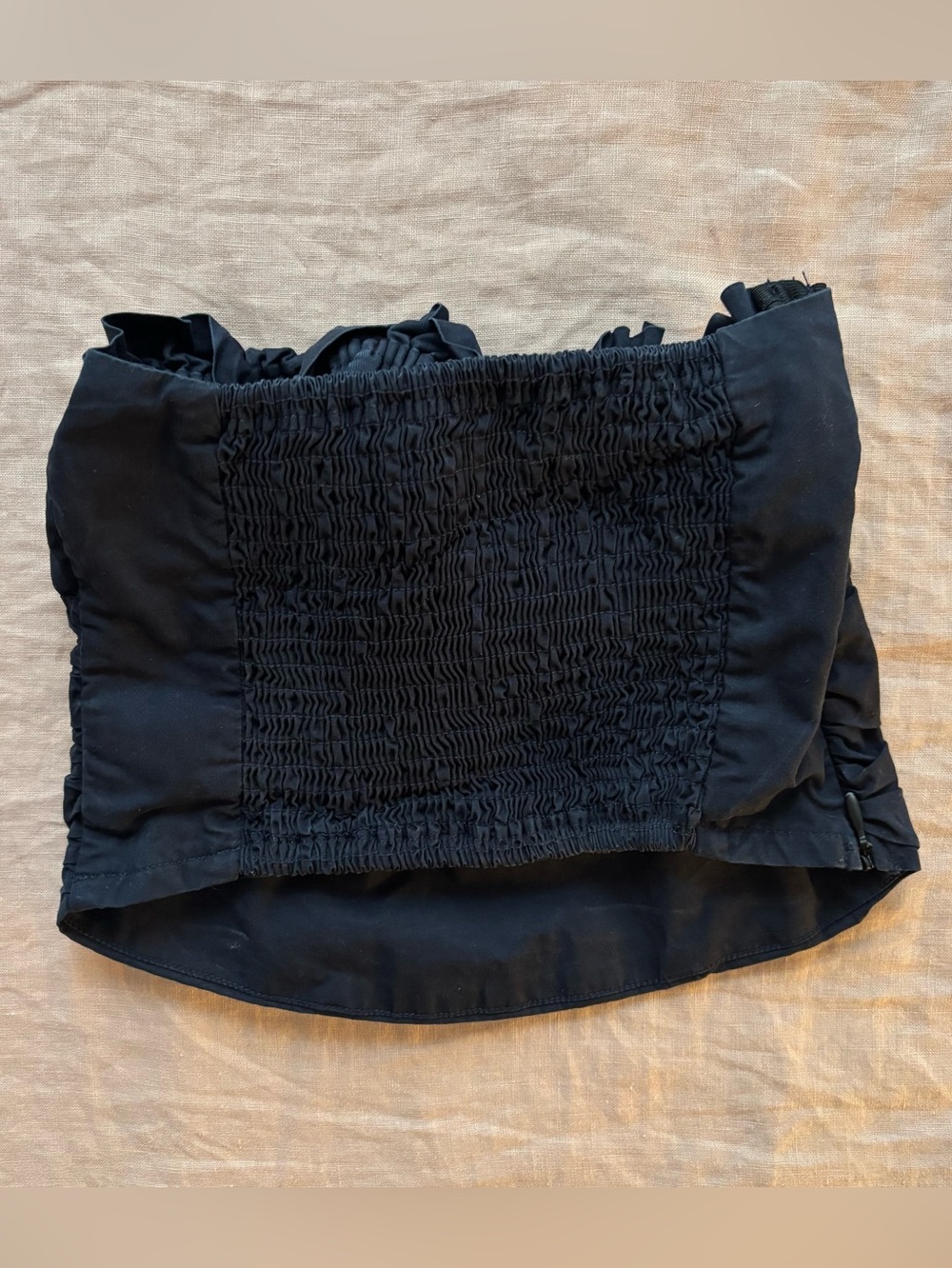 Weekend Hub | Ruffled Tube Top - Picture 2 of 3
